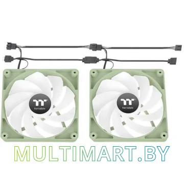 Набор вентиляторов Thermaltake CT120 Sync Reverse ARGB 2-Fan Pack (CL-F200-PL12MG-A)